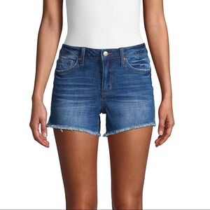[Joe’s Jeans] Classic Mid Rise Cut Off Denim Shorts